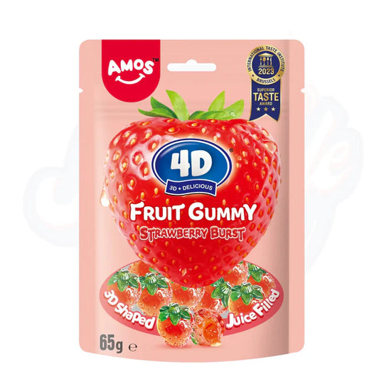 AMOS 4D FRUIT GUMMY (12 * 65g)
