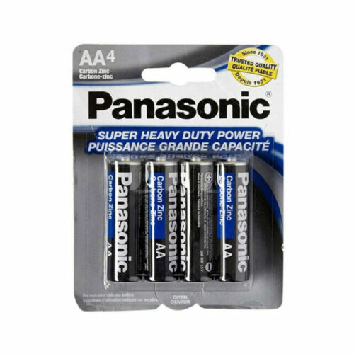 Panasonic AA & C Batteries – Pack of 12