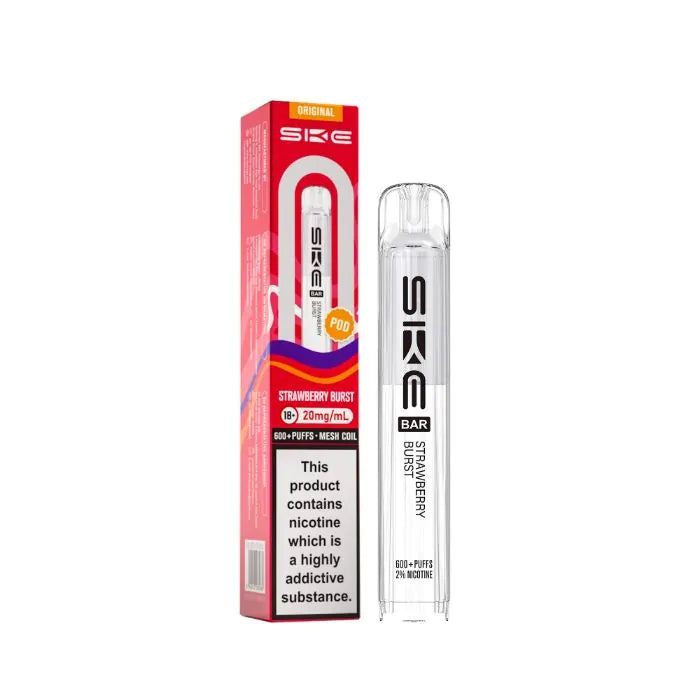 SKE Bar 600 Original Prefilled Pod, 2% Nic - 10 Packs
