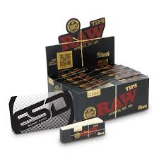 RAW Black Tips (1 x 50 Pack)