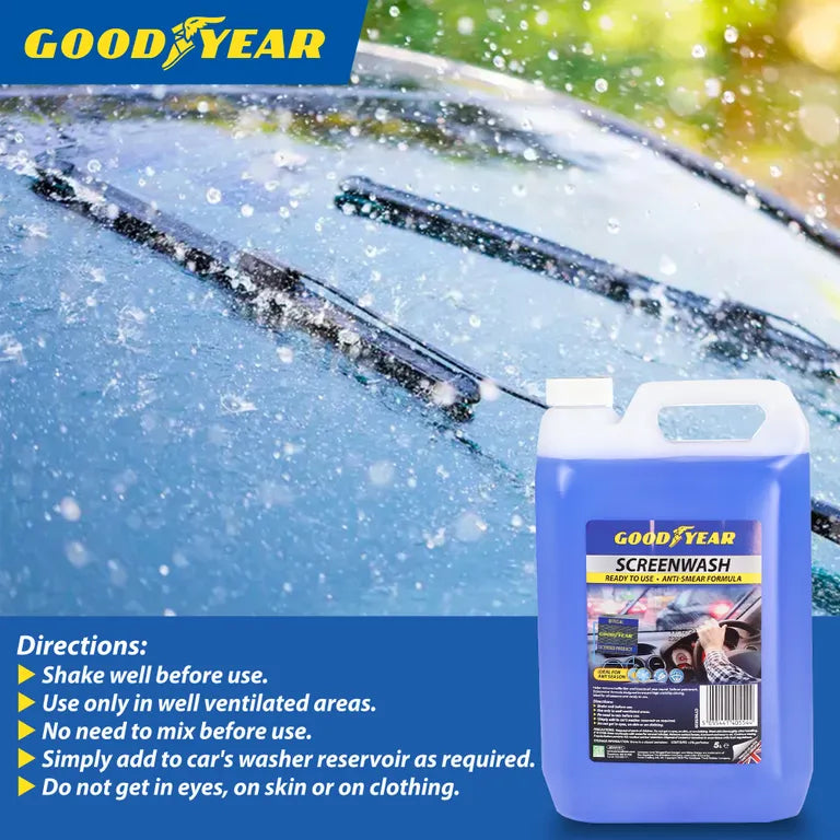 GOODYEAR 5L 5 L Screenwash Blue