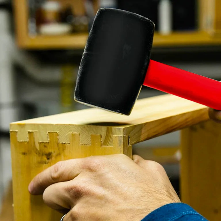 DEKTON Fibreglass Rubber Mallet 16oz