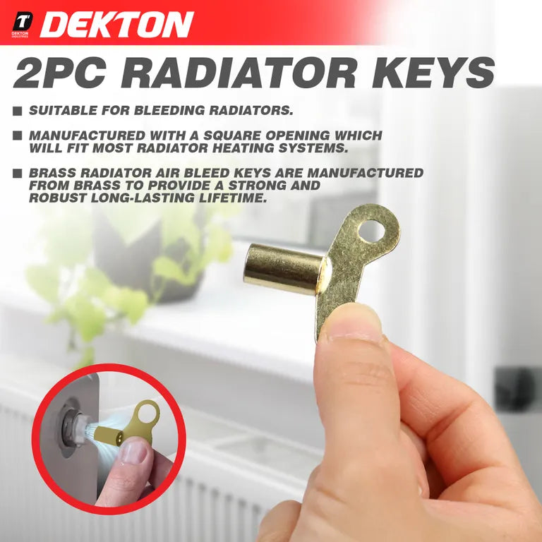 DEKTON 2pc Radiator Keys