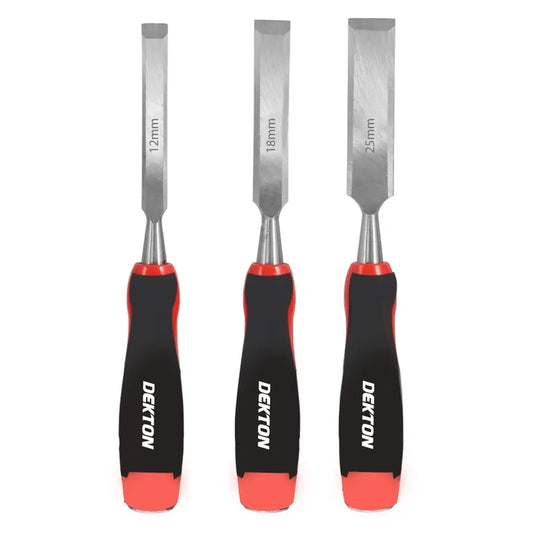DEKTON 3PC Pro Wood Chisel Set