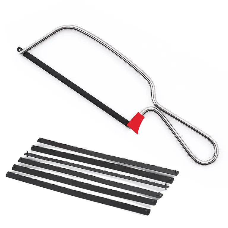 DEKTON Junior Hacksaw With Blade & 6 Extra Blades
