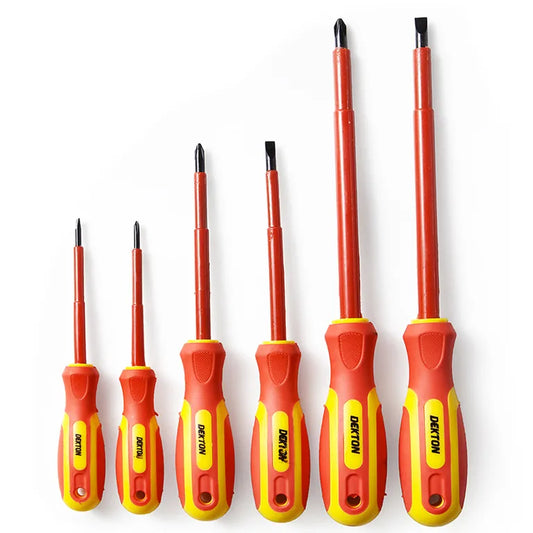 DEKTON 6PC Insulated Screwdriver Set