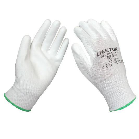 DEKTON Size 8/M Decorators PU Coated Gloves