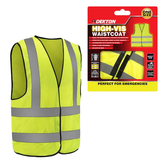 DEKTON Hi-Vis Vest - One Size Fits All