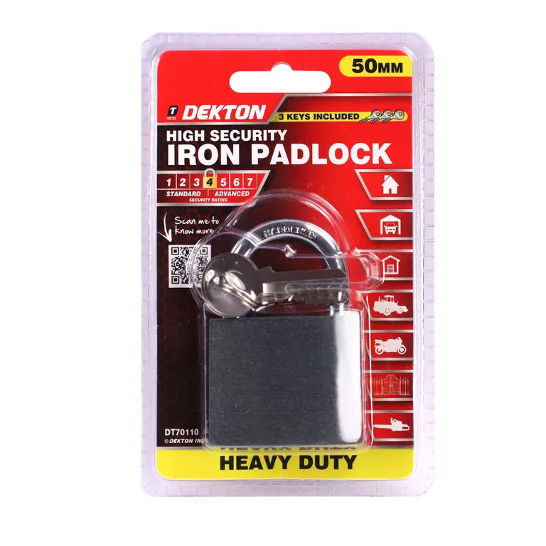 DEKTON 50MM Iron Padlock