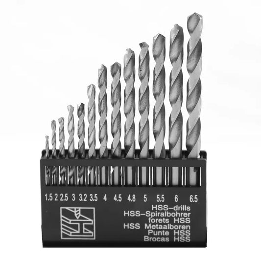 DEKTON 13PC HSS Drill Set Pro - 1.5-6.5mm