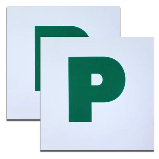 DEKTON Car Magnetic P Plate - 2 Pack
