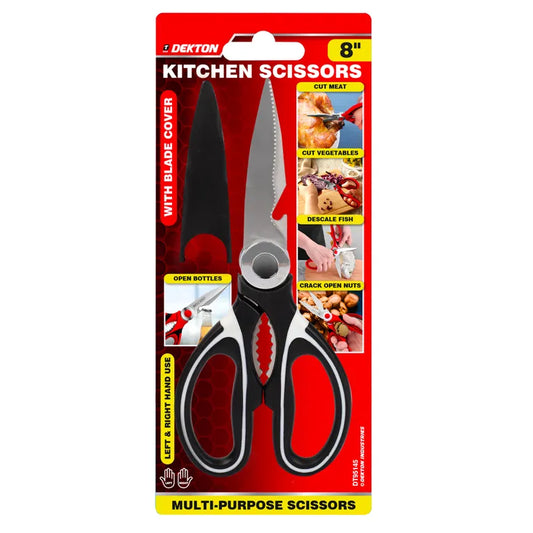 DEKTON 8" Kitchen Scissors with Blade