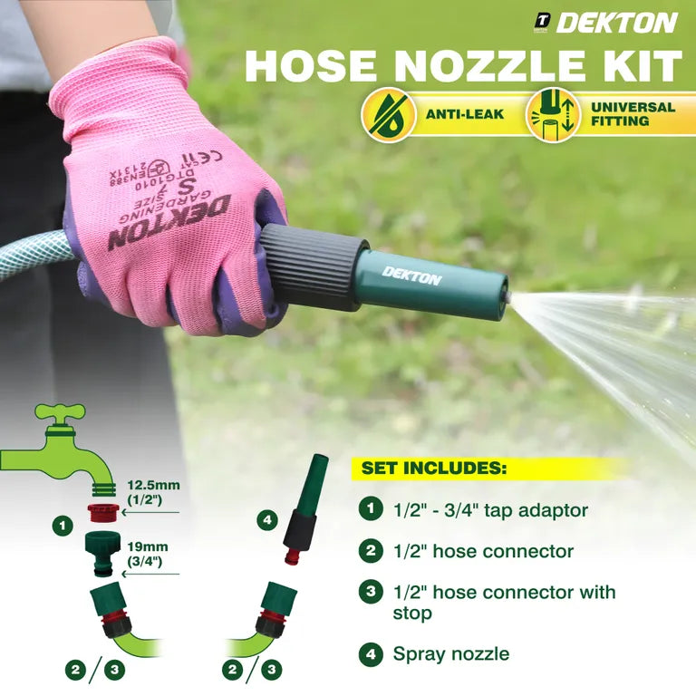 DEKTON Hose Nozzle Kit