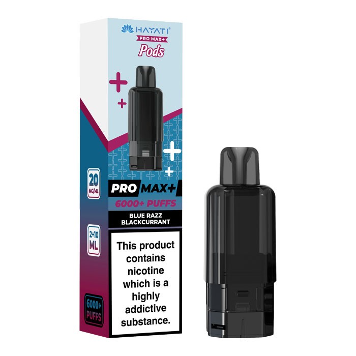 Hayati Pro Max Plus 6K Prefilled Refill Pods