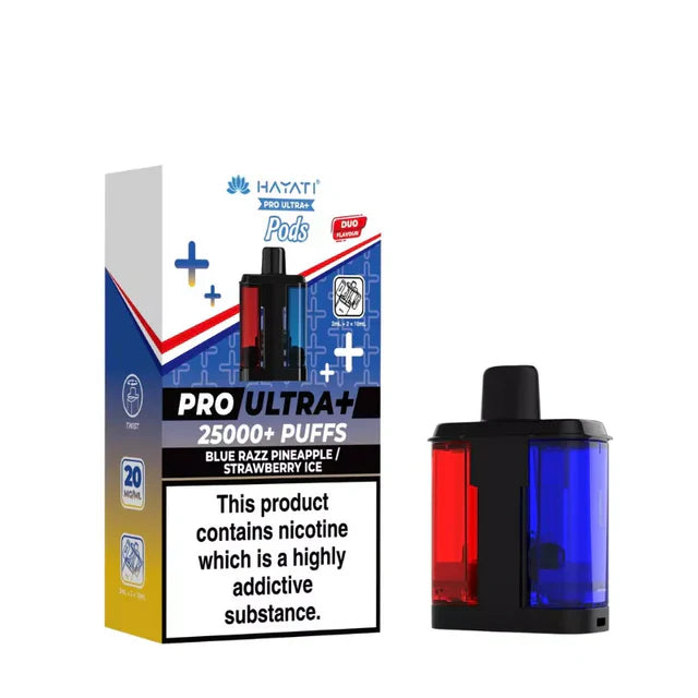 Hayati Pro Ultra Plus 25K Prefilled Refill Pods