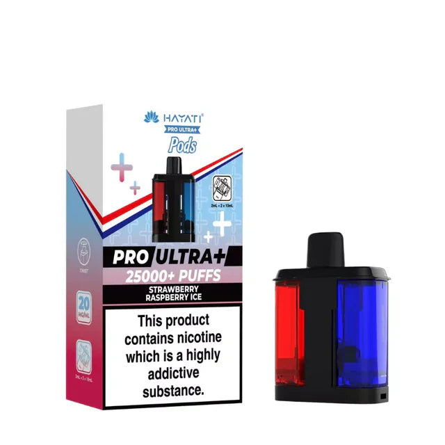 Hayati Pro Ultra Plus 25K Prefilled Refill Pods