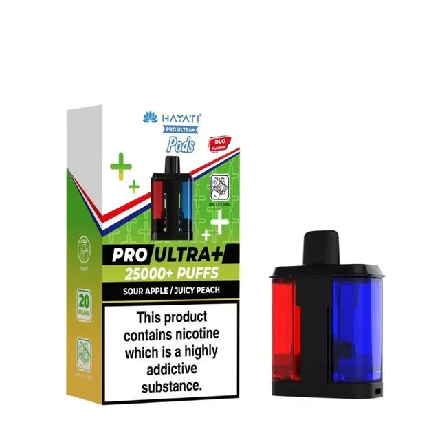 Hayati Pro Ultra Plus 25K Prefilled Refill Pods