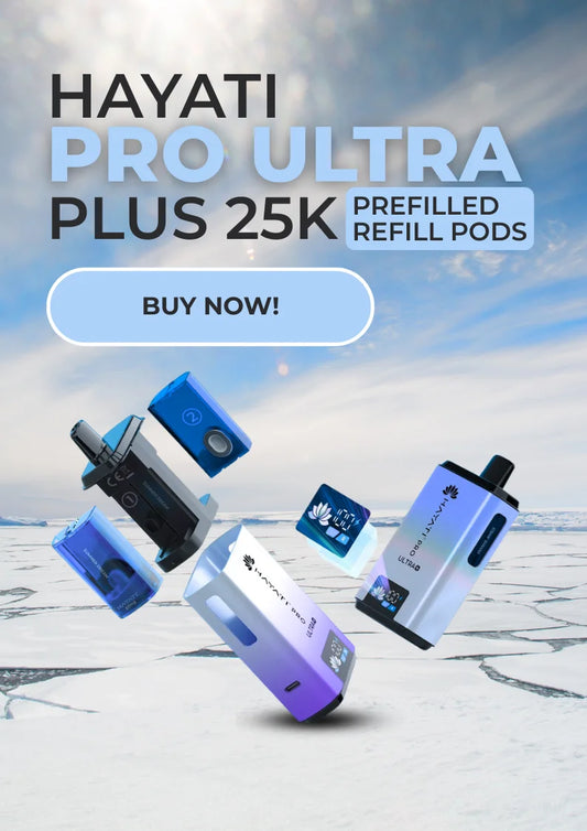 Hayati  PRO ULTRA+ TPD 25K Puffs 2% NIC
