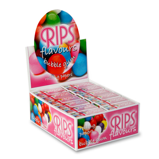Rips Bubblegum Flavoured Papers – 24 Pack