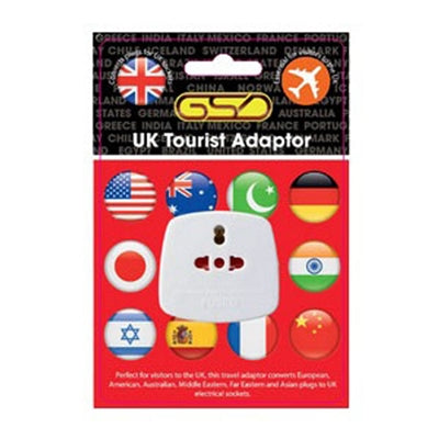 UK Tourist Adaptor – Travel Plug Converter