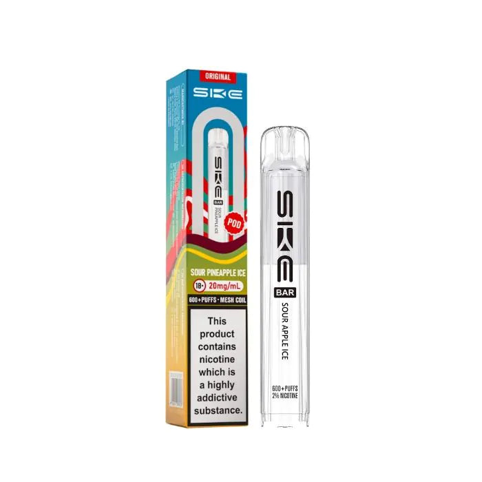 SKE Bar 600 Original Prefilled Pod, 2% Nic - 10 Packs