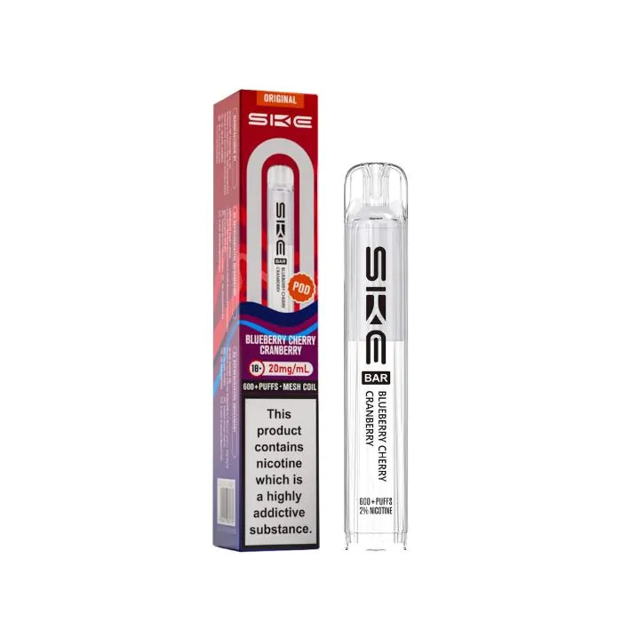 SKE Bar 600 Original Prefilled Pod, 2% Nic - 10 Packs