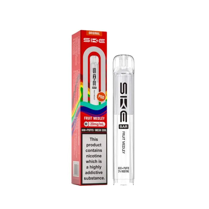 SKE Bar 600 Original Prefilled Pod, 2% Nic - 10 Packs