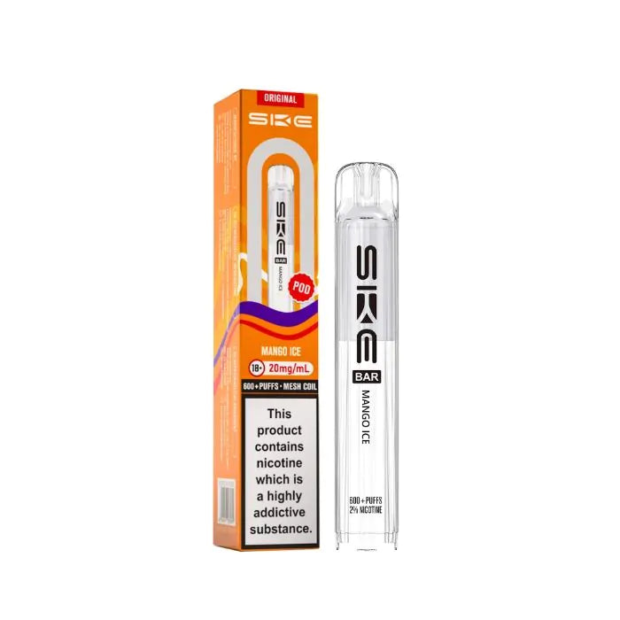 SKE Bar 600 Original Prefilled Pod, 2% Nic - 10 Packs