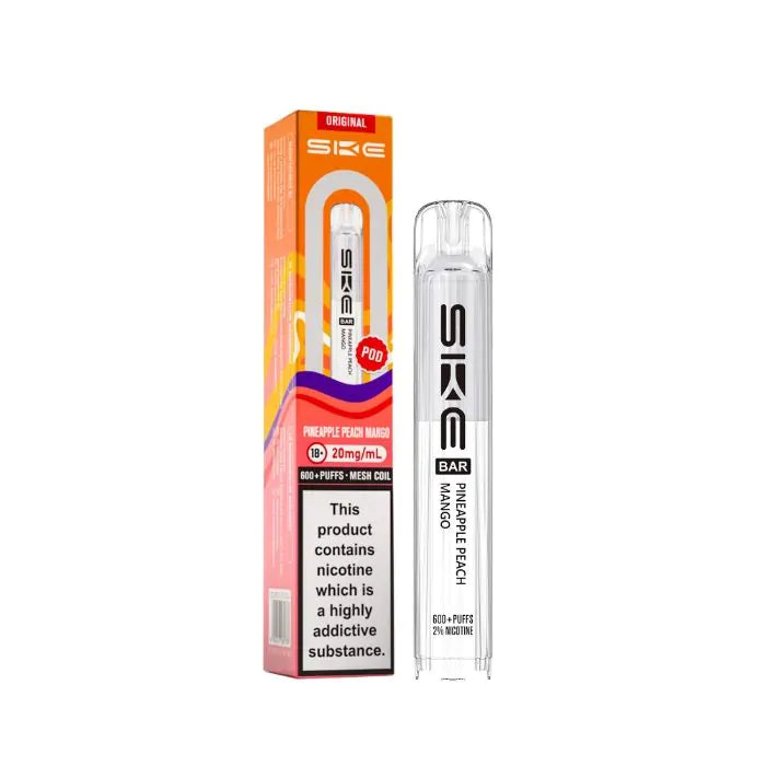 SKE Bar 600 Original Prefilled Pod, 2% Nic - 10 Packs