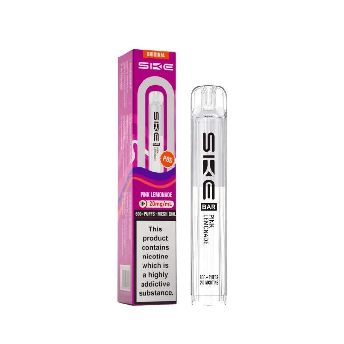SKE Bar 600 Original Prefilled Pod, 2% Nic - 10 Packs