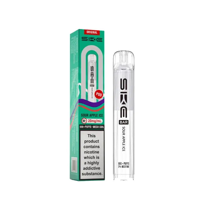SKE Bar 600 Original Prefilled Pod, 2% Nic - 10 Packs