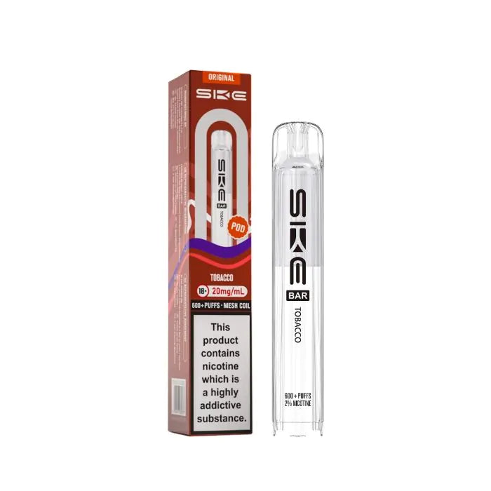 SKE Bar 600 Original Prefilled Pod, 2% Nic - 10 Packs