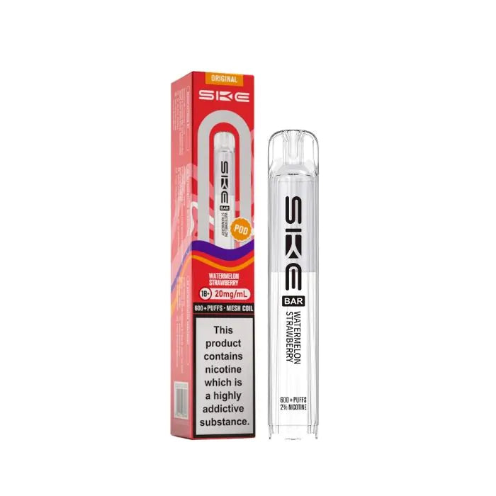SKE Bar 600 Original Prefilled Pod, 2% Nic - 10 Packs