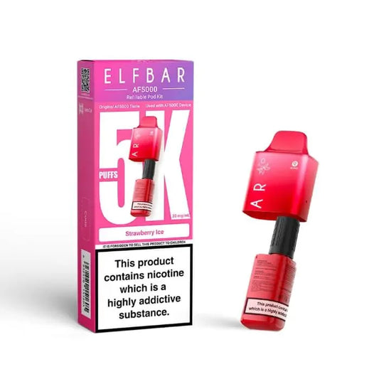 ELF BAR AF5000 Refillable Pod, 2% Nic - 5 Packs